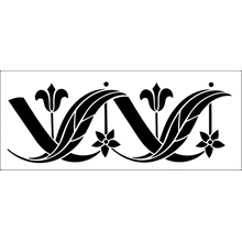 Пример трафарета Средние века 4