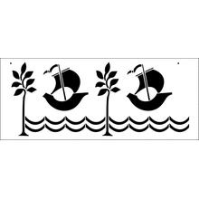 Пример трафарета Искуство и ремесла 4