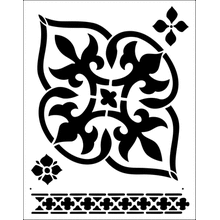 Пример трафарета Готика 4