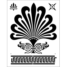 Пример трафарета Греция 2