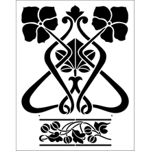 Пример трафарета Арт Нуо 7