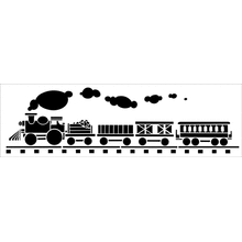 Пример трафарета Поезд 1