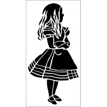 Пример трафарета Алиса 1