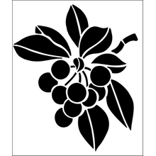 Пример трафарета Вишенки 2