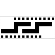 Пример трафарета Спираль греков 3