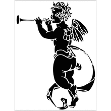 Пример трафарета Херувим 5