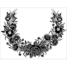 Пример трафарета Мотив 74