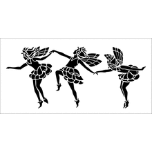 Пример трафарета Феи 1