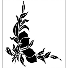 Пример трафарета Угол 6