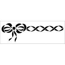 Пример трафарета Ленточки 1