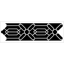 Пример трафарета Чиппендель