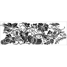 Пример трафарета Цуккини