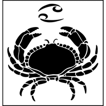 Пример трафарета Рак 3