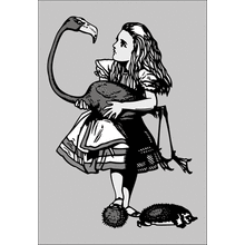 Пример трафарета Алиса 3