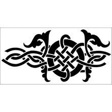 Пример трафарета Бордюр 195