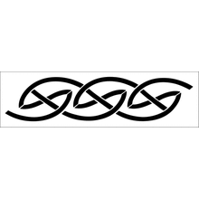 Пример трафарета Бордюр 213