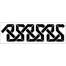 Пример трафарета Бордюр 229