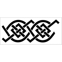 Пример трафарета Бордюр 15