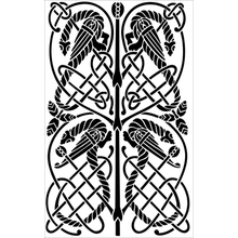 Пример трафарета Панель 8