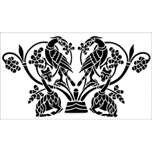 Пример трафарета Мотив 58