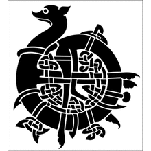 Пример трафарета Мотив 70