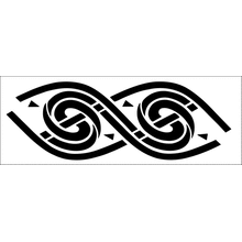 Пример трафарета Бордюр 35