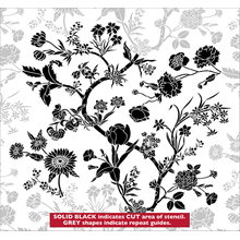 Пример трафарета Чинц 1