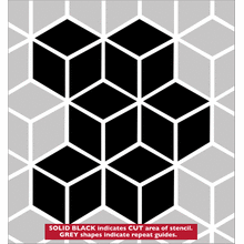 Пример трафарета Решетка