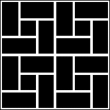 Пример трафарета Плитка 40