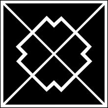 Пример трафарета Плитка 61