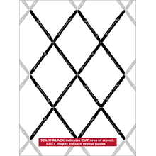 Пример трафарета Шпалера