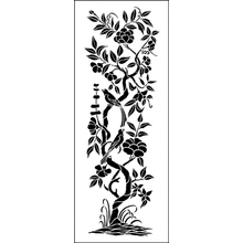 Пример трафарета Дерево жизни 2