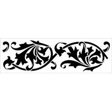 Пример трафарета Бордюр 175