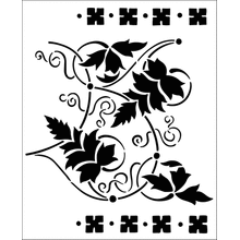 Пример трафарета Бордюр 227