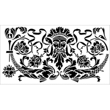 Пример трафарета Бордюр 296