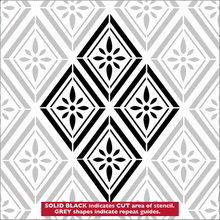 Пример трафарета Обои 24