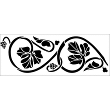 Пример трафарета Бордюр 52