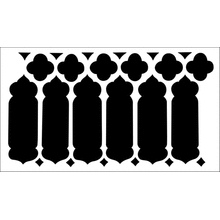 Пример трафарета Бордюр 64