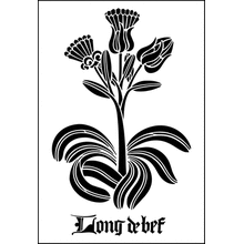 Пример трафарета Горчак