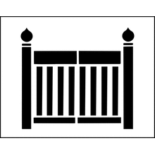 Пример трафарета Садовник 1