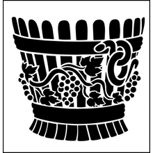 Пример трафарета Садовник 2