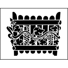 Пример трафарета Садовник 3