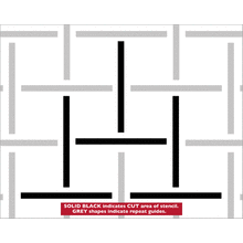 Пример трафарета Шпалера 4