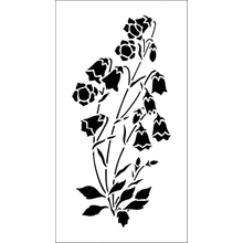 Пример трафарета Колокольчики