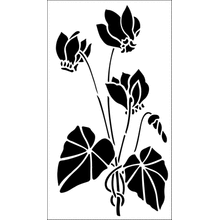 Пример трафарета Цикломен 1