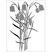 Пример трафарета Перламутровка