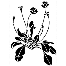 Пример трафарета Маргаритка 2