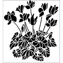 Пример трафарета Цикломен 2