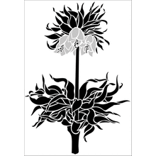 Пример трафарета Имперская корона