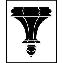 Пример трафарета Бра 1